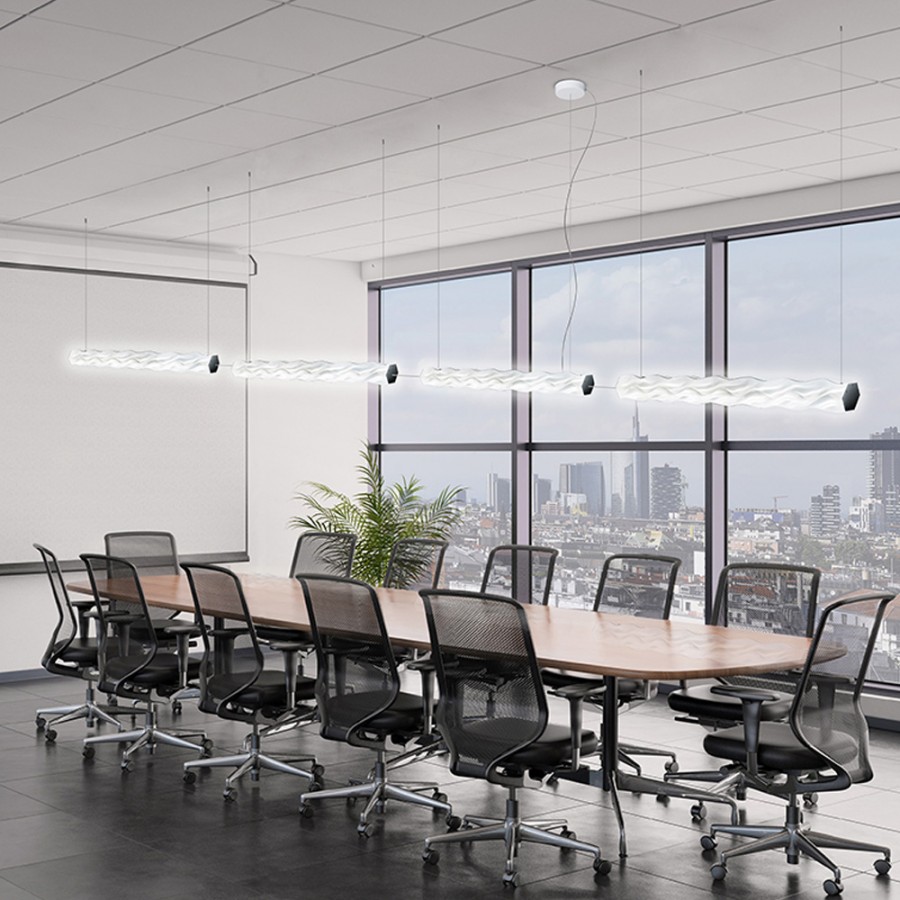 Corp de iluminat Slamp, lustra Hugo Architectural System